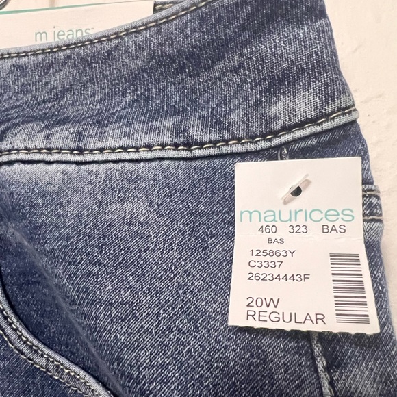 Maurice’s Super Soft Straight High Rise Jeans BNWT Size 20W - Picture 3 of 6
